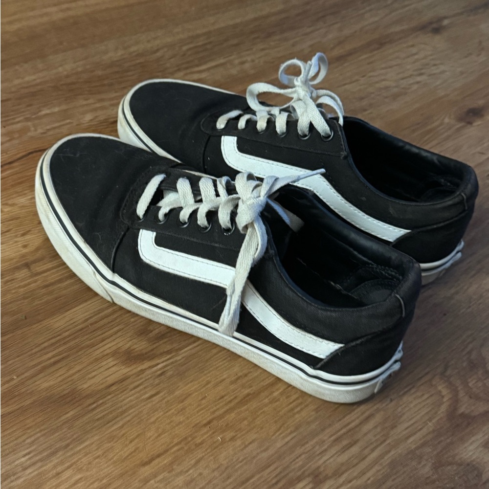 Black Low Top Vans